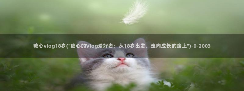 糖心vlog是大陆的吗