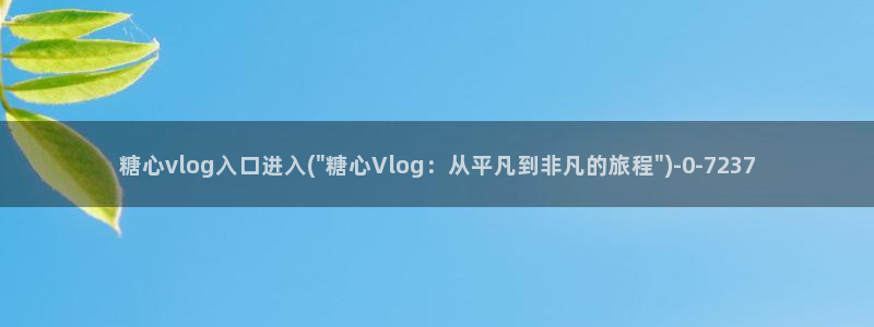 糖心vlog国产在线