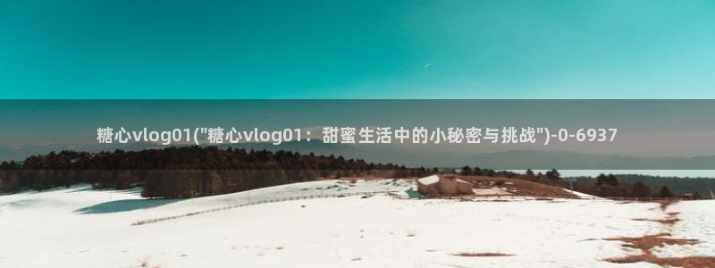 成人糖心vlog污：糖心vlog01(\