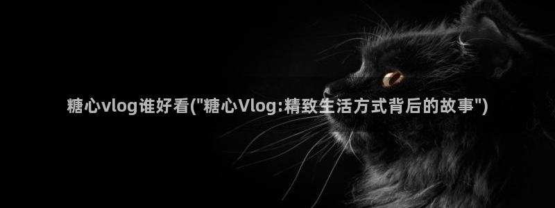 糖心vlog林夕视频：糖心vlog谁好看(\